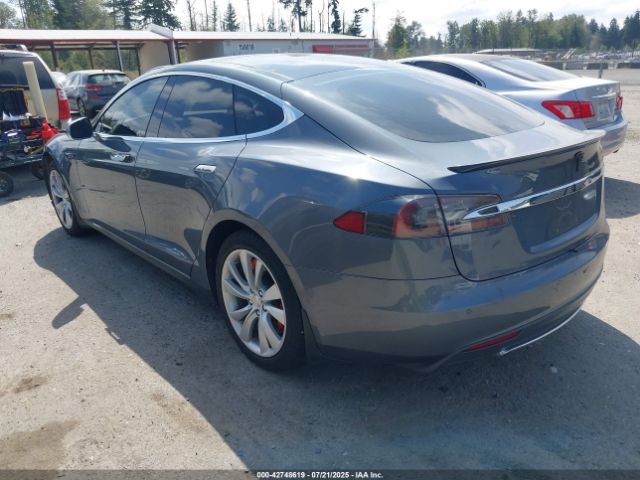 2014 TESLA MODEL S 5YJSA1H18EFP38078 Photo 2