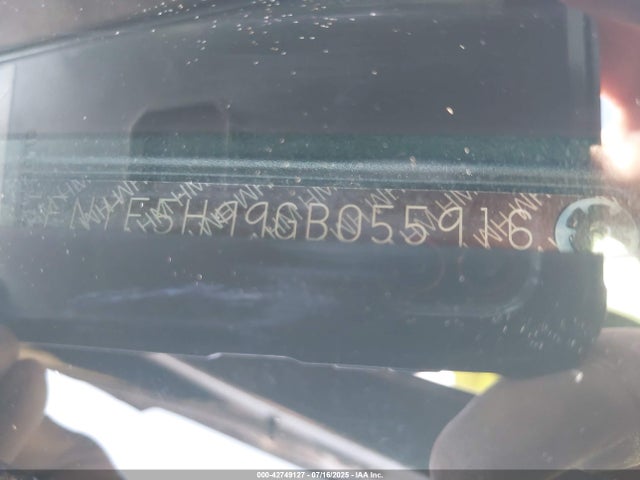 5FNYF5H99GB055916 Honda j35y6