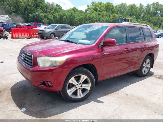 2008 TOYOTA HIGHLANDER JTEES43A582055146 Photo 1