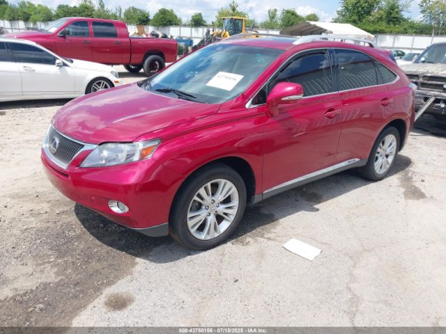 2010 LEXUS RX 450H JTJBC1BA7A2030756 Photo 1