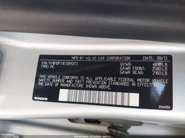 2014 VOLVO S60 YV1612FS1E1291373 Photo 8