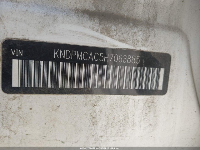 KIA gdi theta ii 2017 KNDPMCAC5H7063885 Image 9