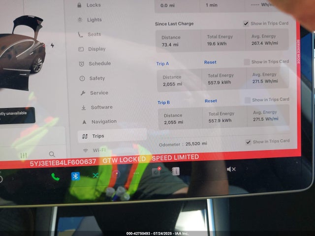 2020 TESLA MODEL 3 5YJ3E1EB4LF600637 Photo 6