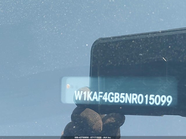 W1KAF4GB5NR015099 Mercedes-Benz m264