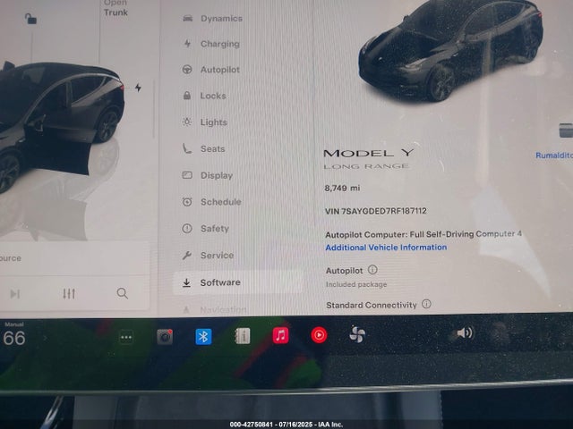 2024 TESLA MODEL Y 7SAYGDED7RF187112 Photo 6