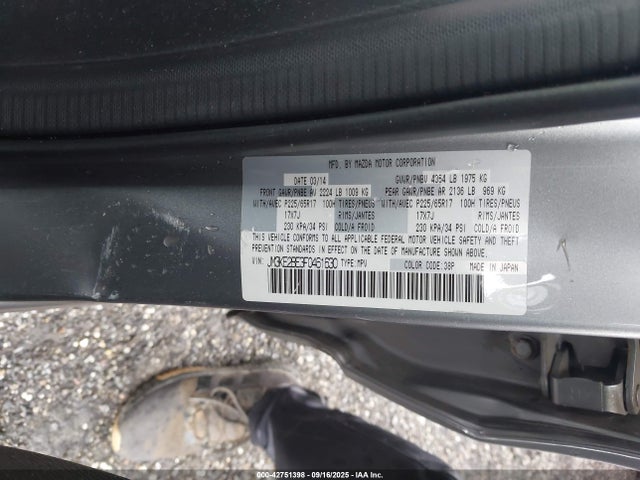 Mazda pe 2015 JM3KE2BE3F0461630 Image 9