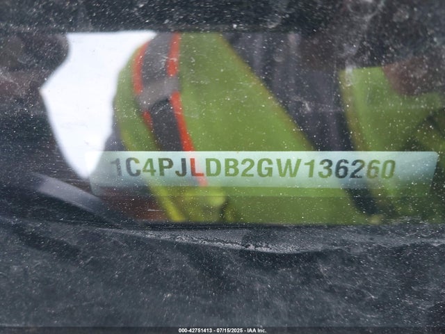 1C4PJLDB2GW136260 Jeep 2016