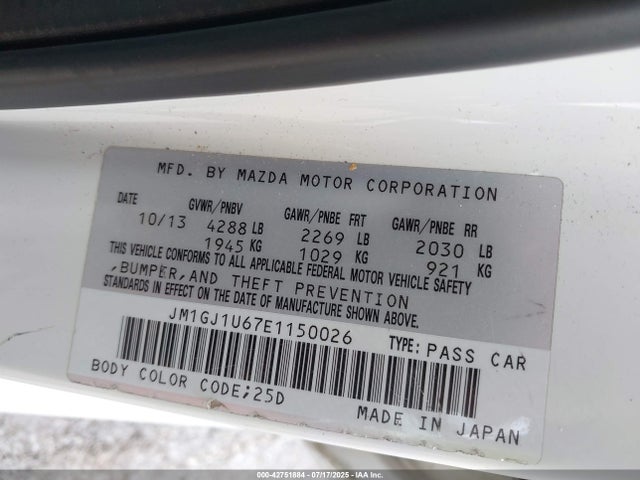 JM1GJ1U67E1150026 Mazda py