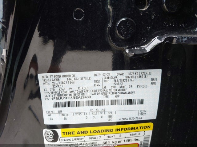 1FMJU1L85REA29439 Ford gtdi-standard