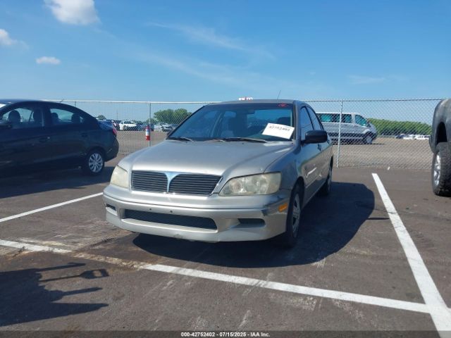 2002 MITSUBISHI LANCER JA3AJ26E72U073330 Photo 1