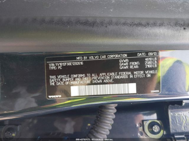 2014 VOLVO S60 YV1612FS6E1292616 Photo 8
