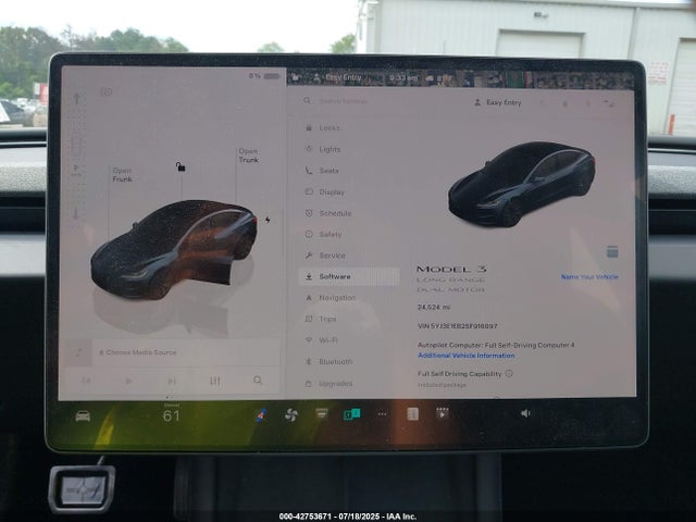 2025 TESLA MODEL 3 5YJ3E1EB2SF916097 Photo 6