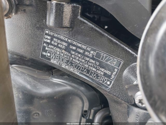 2023 BMW S 1000 WB10E4307P6J36389 Photo 9