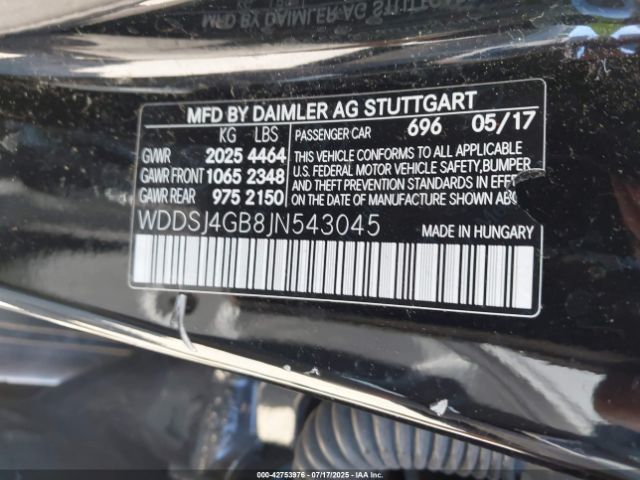 2018 MERCEDES-BENZ CLA 250 WDDSJ4GB8JN543045 Photo 8