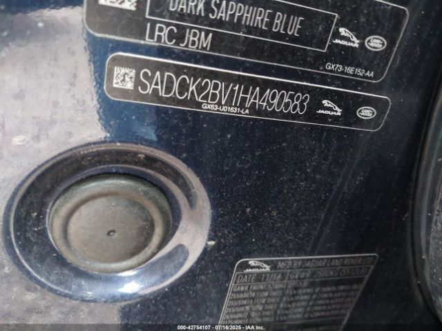 2017 JAGUAR F-PACE SADCK2BV1HA490583 Photo 8