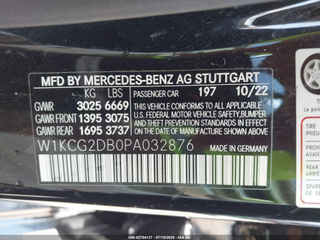 2023 MERCEDES-BENZ EQS 450+ W1KCG2DB0PA032876 Photo 8
