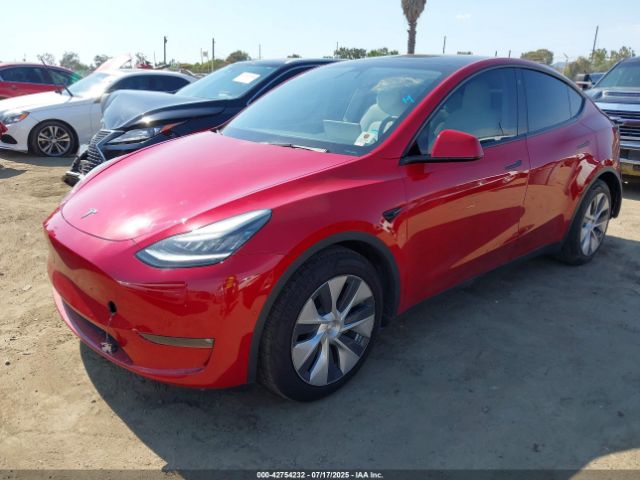 2022 TESLA MODEL Y 7SAYGDEE9NF374421 Photo 1