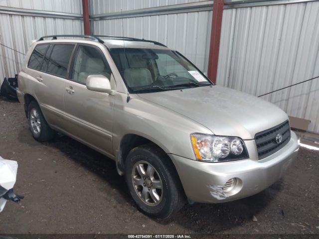 2002 TOYOTA HIGHLANDER JTEGF21A520055686