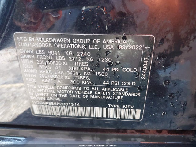 1V2GNPE86PC001314 Volkswagen Id.4 Awd Pro S/awd Pro S Plus