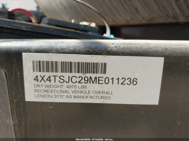 4X4TSJC29ME011236 Forest River Stealth Evo Towables