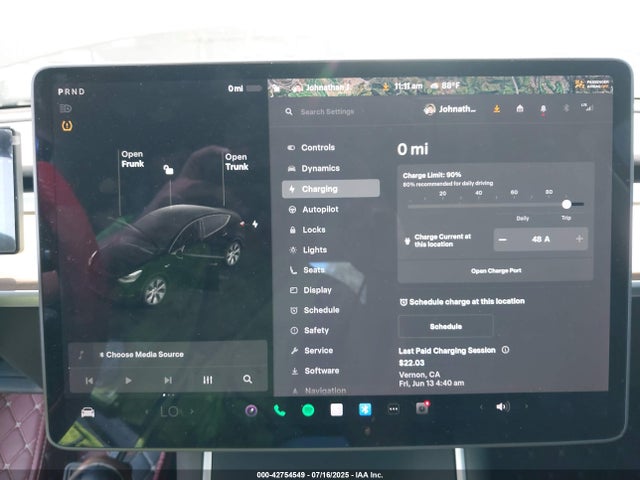 5YJYGDEE4MF067203 Tesla 2021