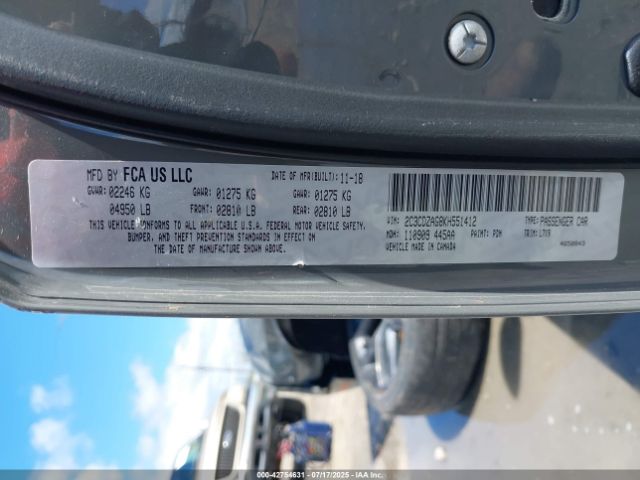2019 DODGE CHALLENGER 2C3CDZAG8KH551412 Photo 8
