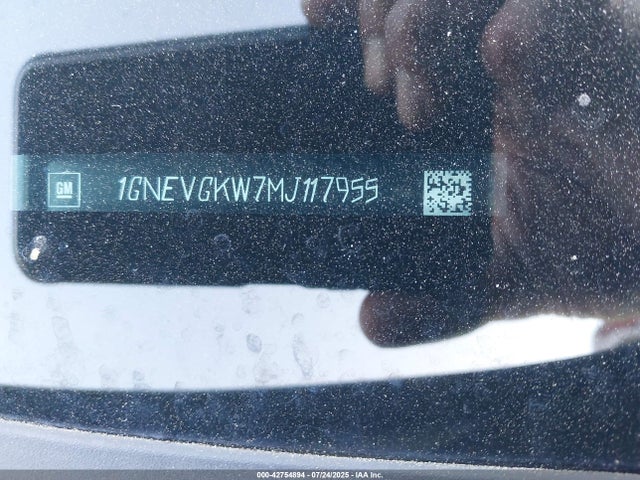 1GNEVGKW7MJ117955 Chevrolet lfy