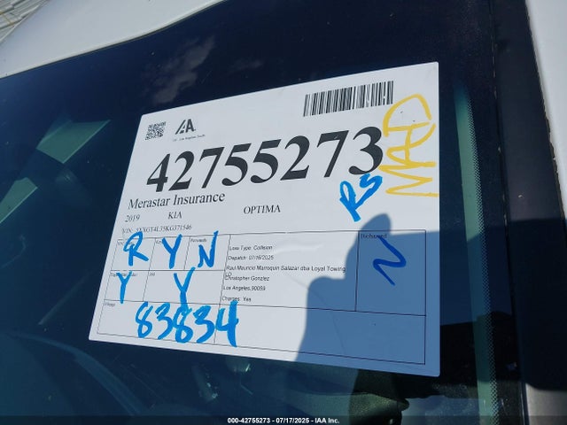 5XXGT4L35KG371546 KIA gdi