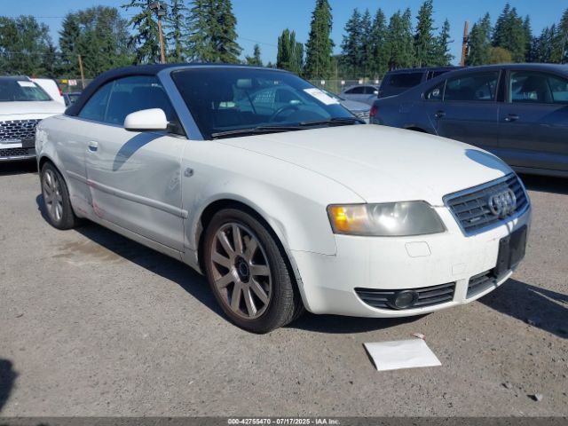 2004 AUDI A4 WAUDT48H44K010483