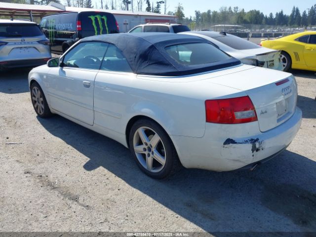 2004 AUDI A4 WAUDT48H44K010483 Photo 2