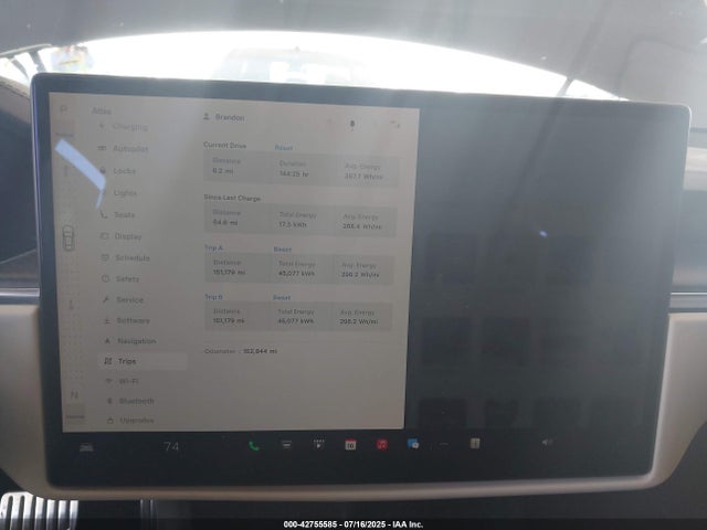 2021 TESLA MODEL S 5YJSA1E65MF443180 Photo 6