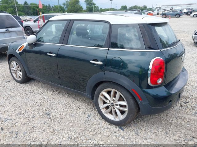 2012 MINI COOPER COUNTRYMAN WMWZB3C57CWM04924 Photo 2