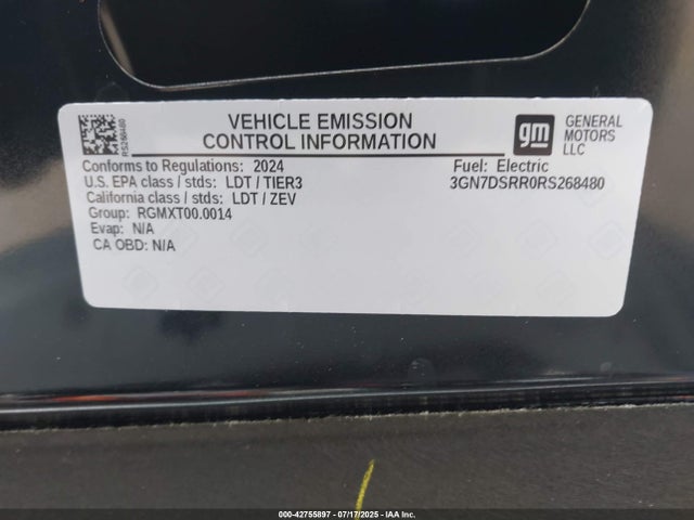 Chevrolet x0c+ec3 2024 3GN7DSRR0RS268480 Image 8