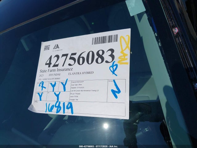 KMHLN4AJ3PU080860 Hyundai gdi kappa