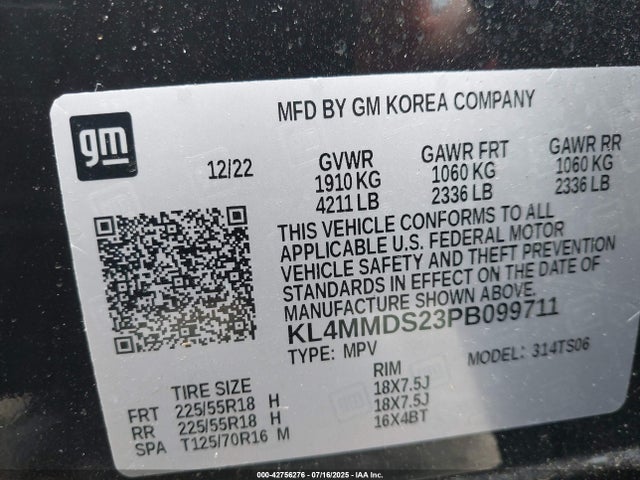 KL4MMDS23PB099711 Buick lih