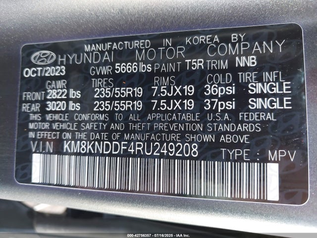 Hyundai Ioniq 5 2024 KM8KNDDF4RU249208 Image 9