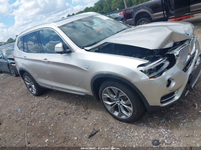 2016 BMW X3 5UXWX7C55G0R17031