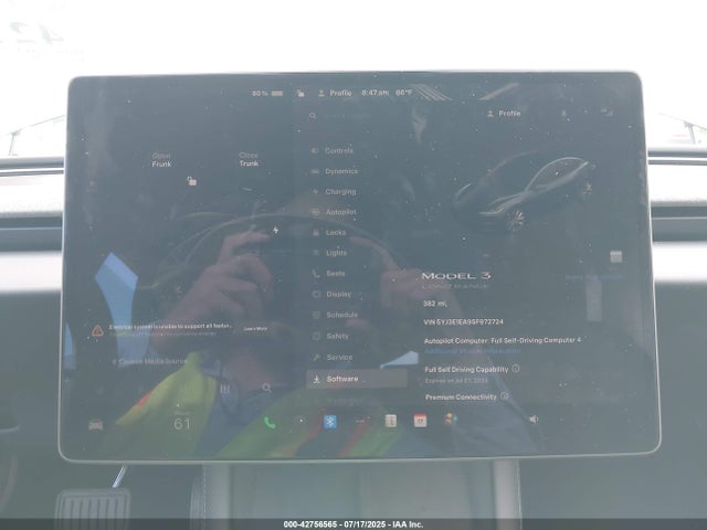 Tesla 2025 2025 5YJ3E1EA9SF972724 Image 7