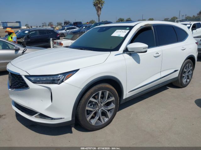 2022 ACURA MDX 5J8YD9H49NL008088 Photo 1