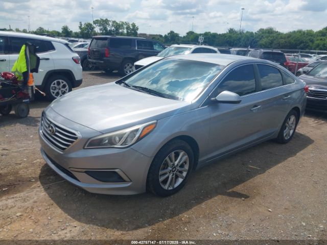 2016 HYUNDAI SONATA 5NPE24AF2GH386203 Photo 1