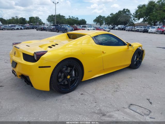 2013 FERRARI 458 SPIDER ZFF68NHA2D0190694 Photo 3