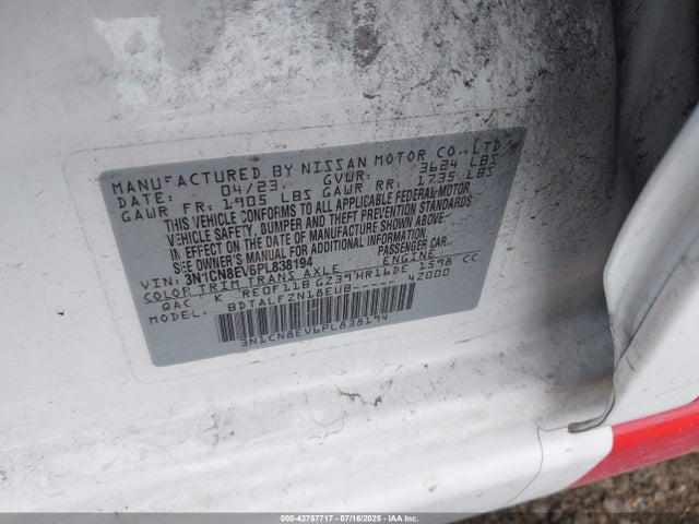 Nissan 2023 2023 3N1CN8EV6PL838194 Image 9