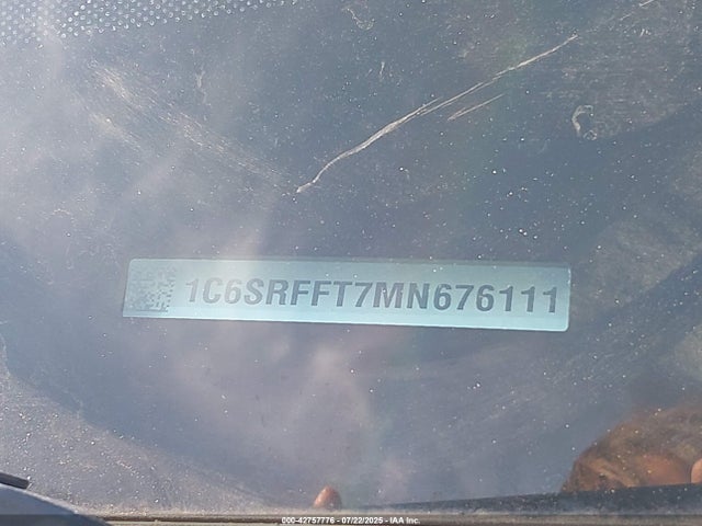 RAM 1500 2021 1C6SRFFT7MN676111 Image 9