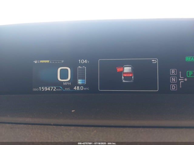 JTDKARFU6G3527540 Toyota 2zr-fxe,1nm