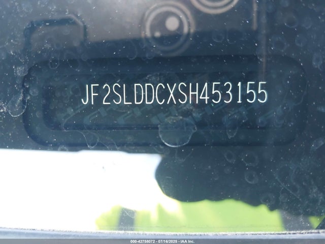 JF2SLDDCXSH453155 Subaru na