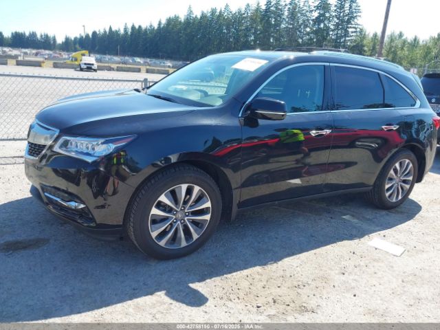 2016 ACURA MDX 5FRYD4H4XGB025990 Photo 1