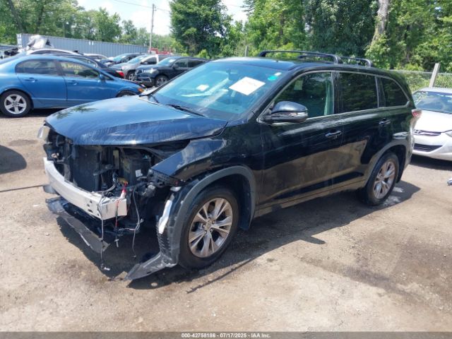 2015 TOYOTA HIGHLANDER 5TDBKRFH0FS141967 Photo 1
