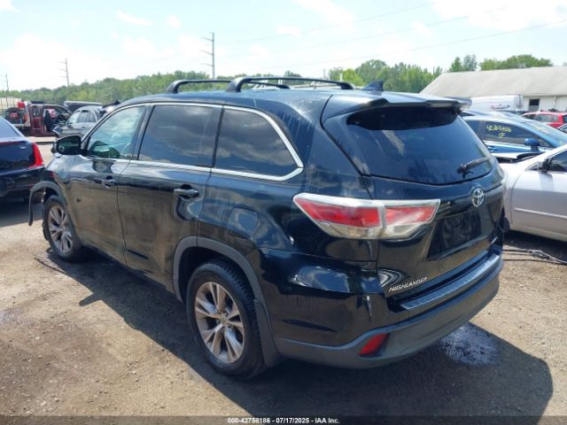 2015 TOYOTA HIGHLANDER 5TDBKRFH0FS141967 Photo 2