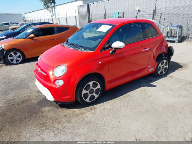 2014 FIAT 500E 3C3CFFGE2ET291177 Photo 1