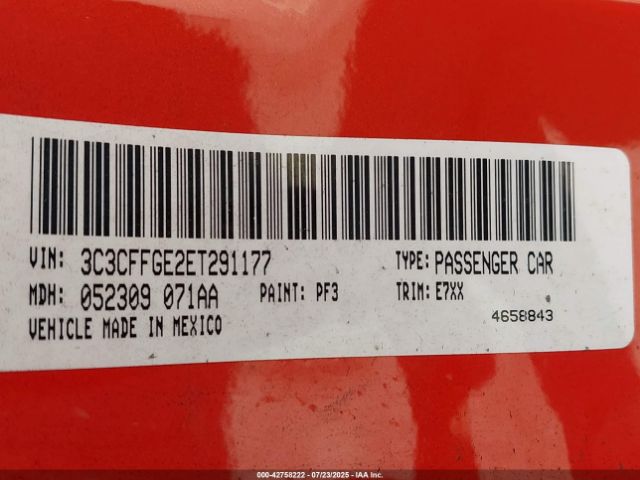 2014 FIAT 500E 3C3CFFGE2ET291177 Photo 8